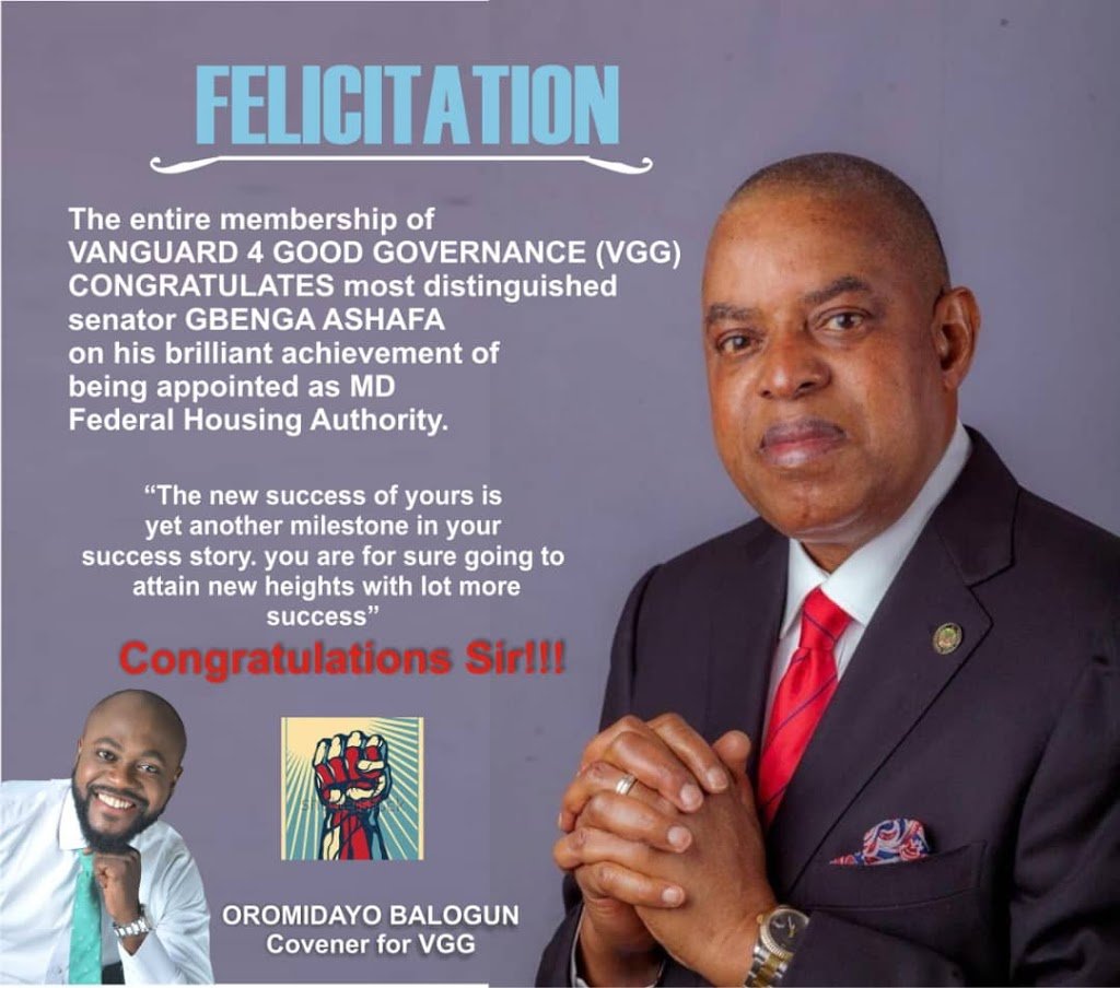 VGG Dayo Balogun Congratulates Ashafa On Appointment