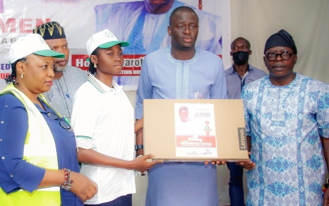ICT EMPOWERMENT: KOSOFE LG BOSS, MOYO OGUNLEWE, LAUDS ROTIMI AGUNSOYE