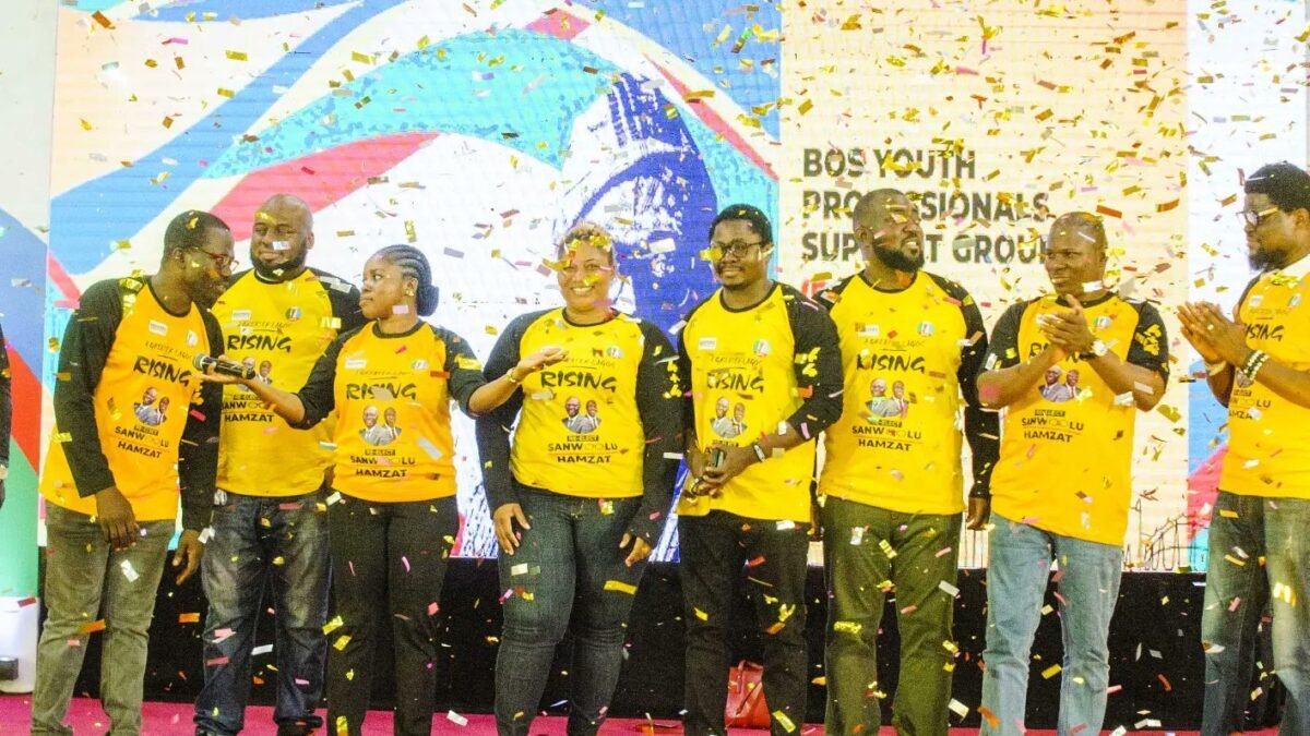 BOSYOPS Launch: Lagos Professional Youths Canvasses Support For Sanwo-Olu