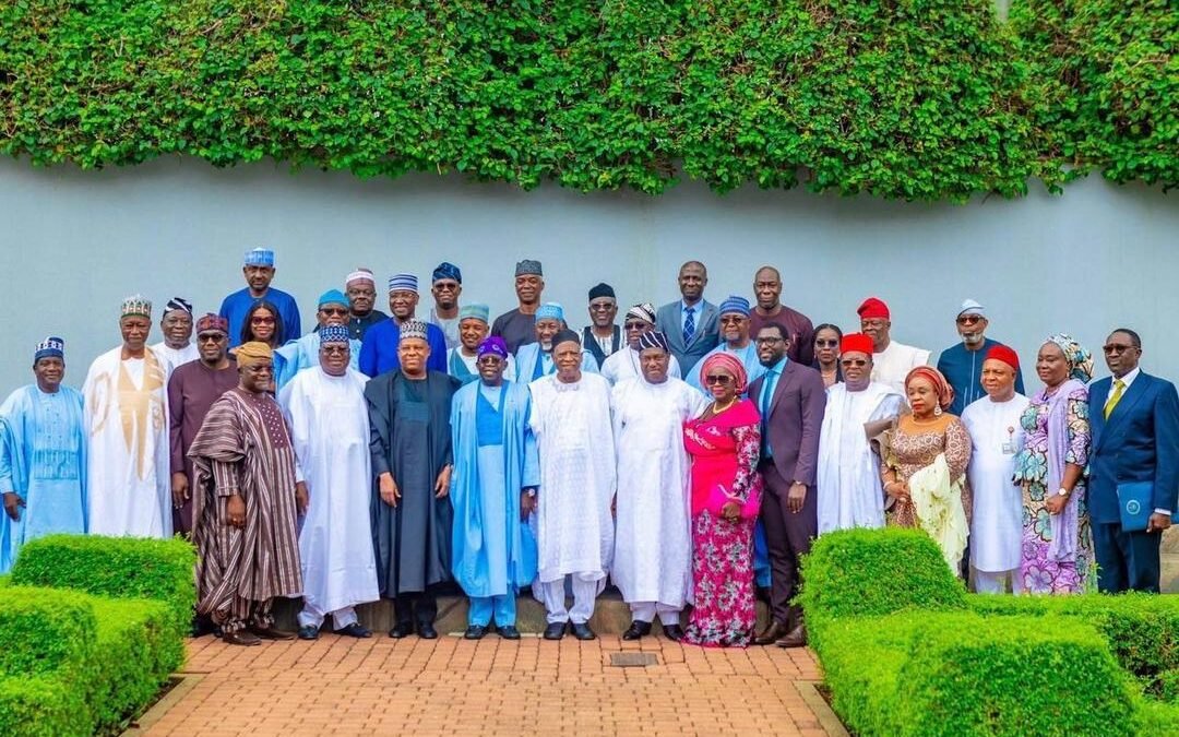 Abiru Present As Tinubu Swears-in New SGF, Akume