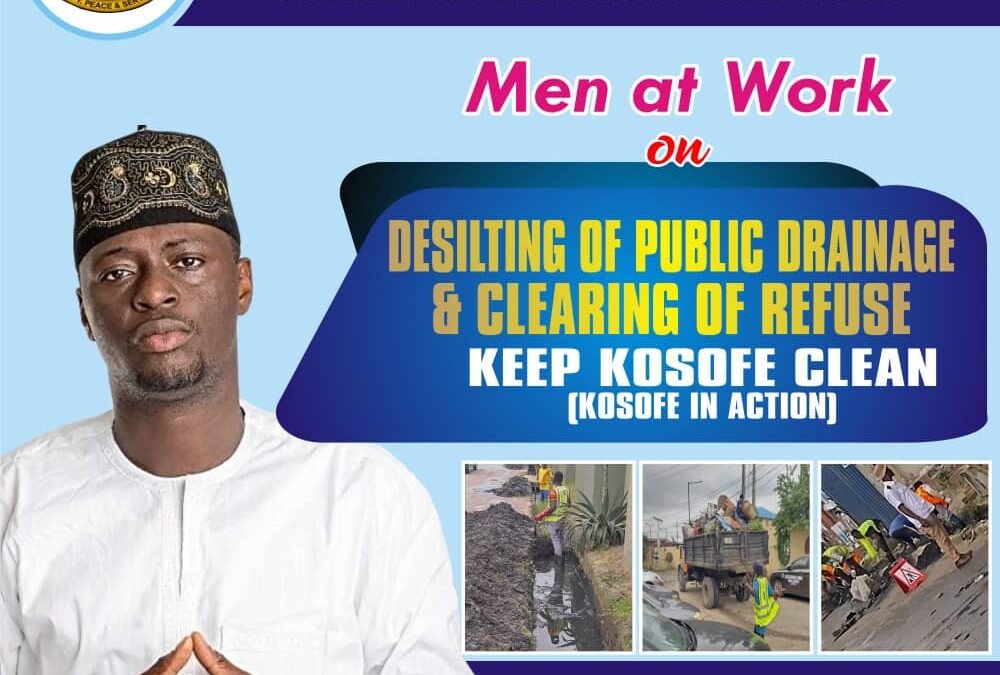 Flooding: Ogunlewe Commences decongestion of drainages campaign in Kosofe