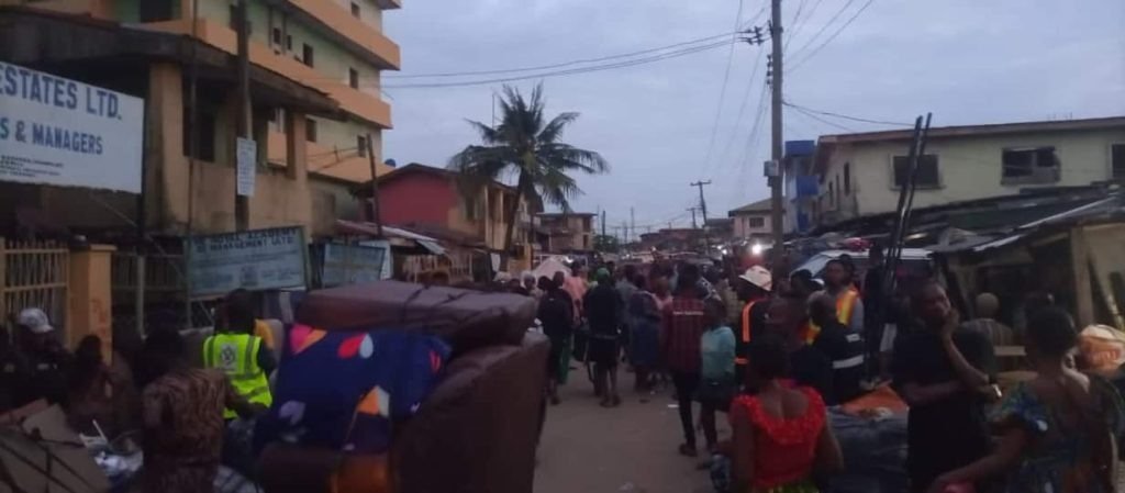 Residents Escape, As Agboye Estate Building Collapses