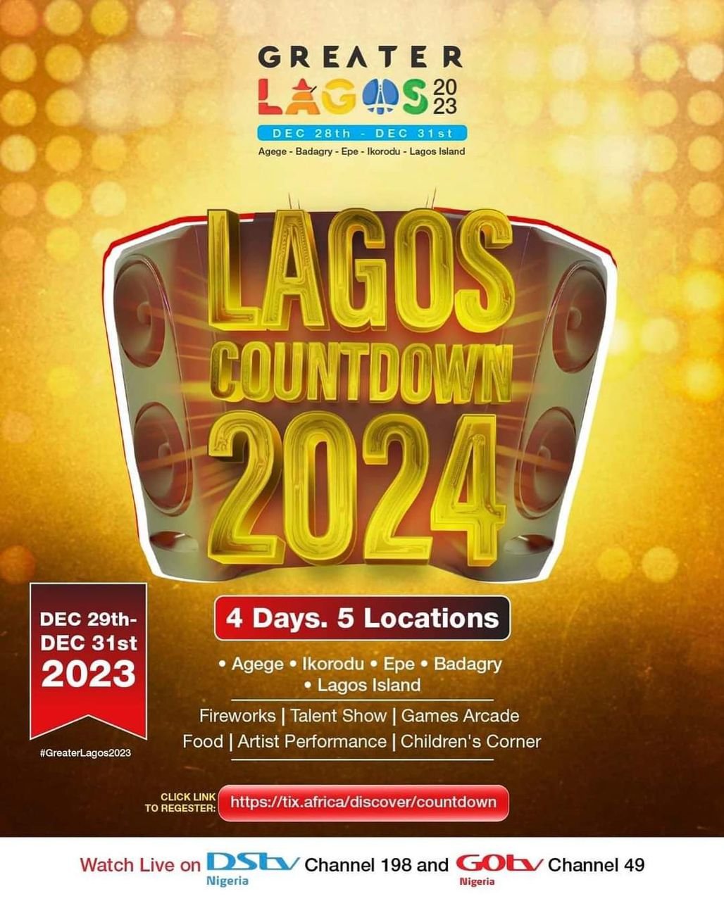 GREATER LAGOS FIESTA: LASG UNVEILS 72-HOUR NON-STOP FUN ACTIVITIES FOR COUNTDOWN 2024