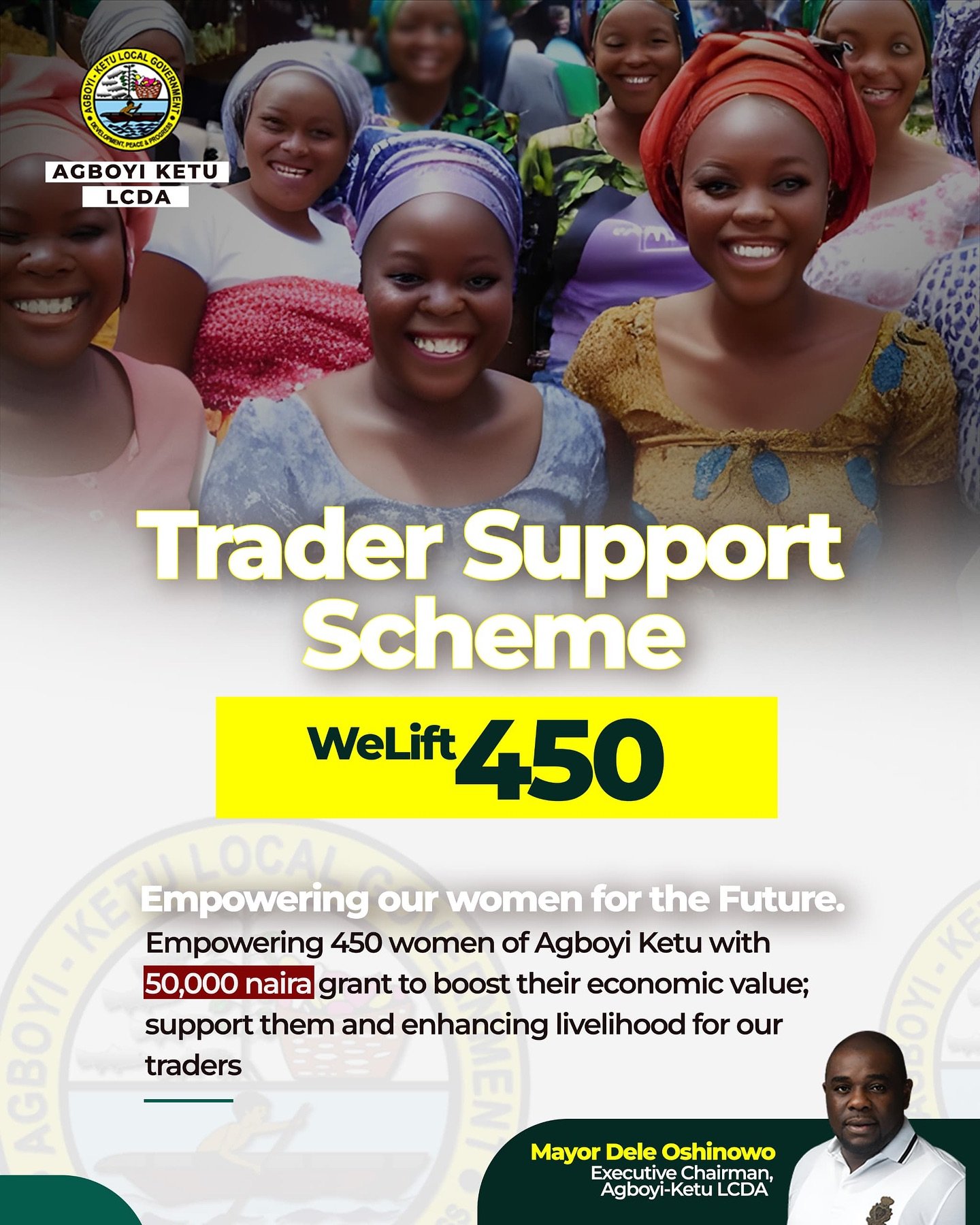 WeLift450: Agboyi-Ketu LCDA Empowers 450 Women, Traders to Combat Poverty