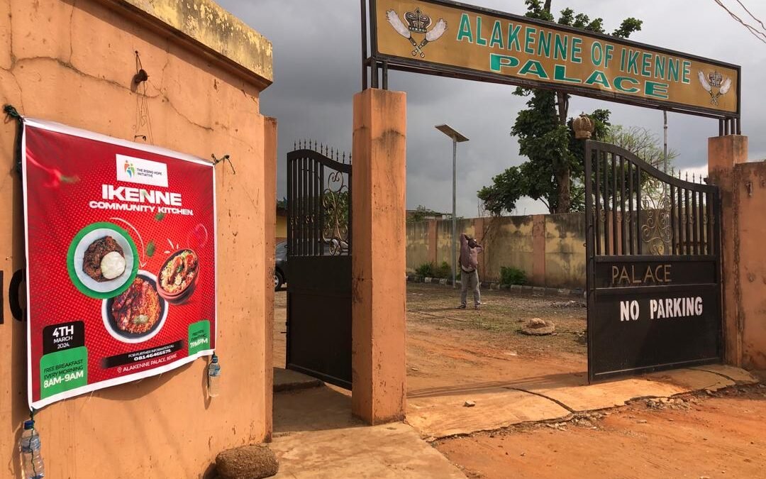 Rising Hope Initiative Launches Ikenne Community Kitchen to Combat Economic Hardship