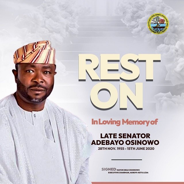 Mayor Dele Oshinowo, Reflects Emotionally on Mentor Senator Bayo Osinowo’s Legacy on His 4th Memorial Anniversary