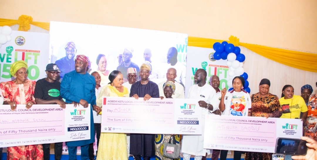 We-Lift Programme: Agboyi-Ketu LCDA Empowers 1,500 Residents